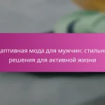 Адаптивная мода для мужчин: стильные решения для активной жизни