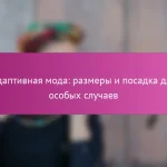 Адаптивная мода: размеры и посадка для особых случаев