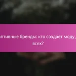 Адаптивные бренды: кто создает моду для всех?