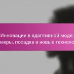 Инновации в адаптивной моде: размеры, посадка и новые технологии