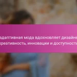 Как адаптивная мода вдохновляет дизайнеров: креативность, инновации и доступность
